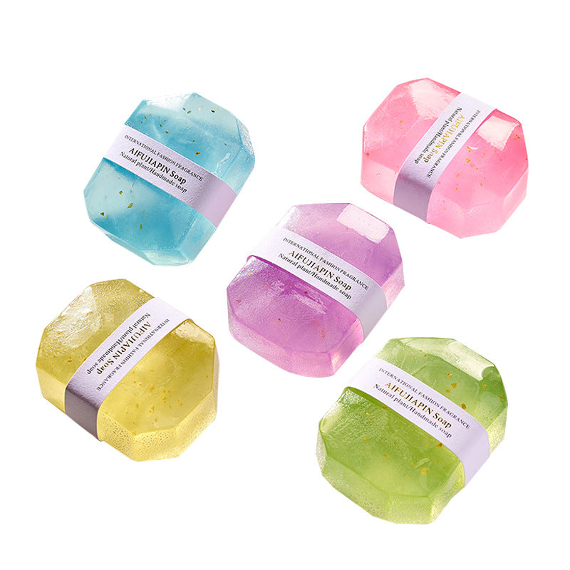 Savon nettoyant pour le bain Gem Essence avec parfum cadeau pour les mains