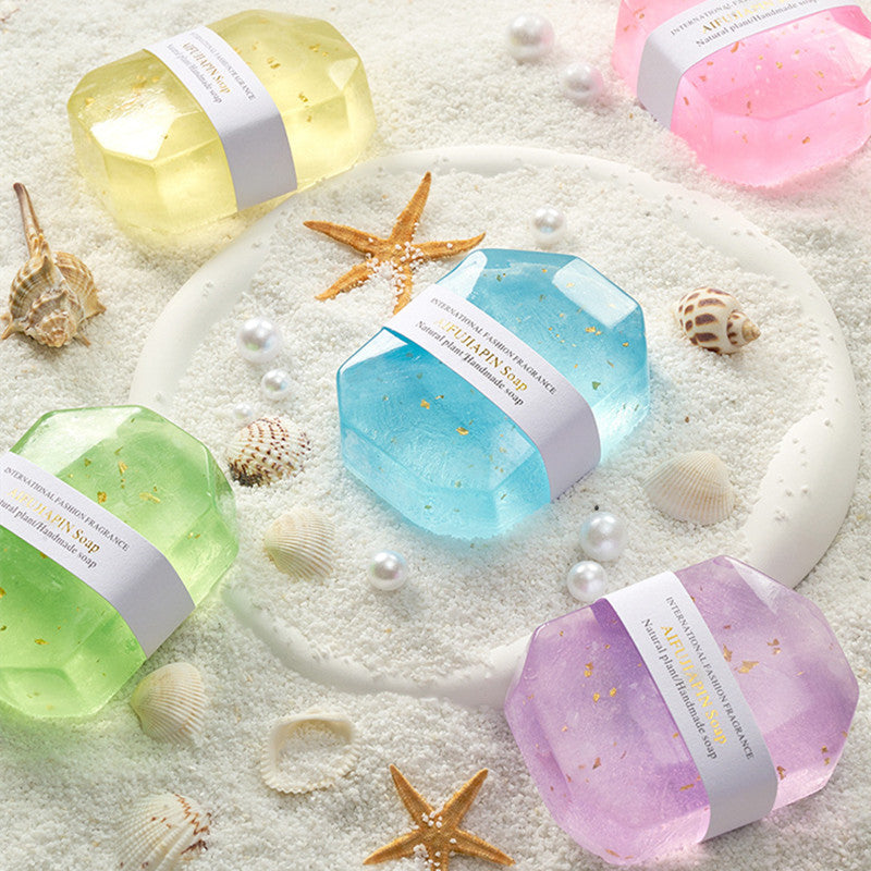 Savon nettoyant pour le bain Gem Essence avec parfum cadeau pour les mains